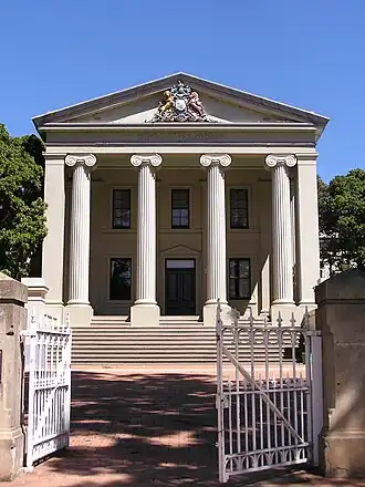 Young Court House completed in 1886