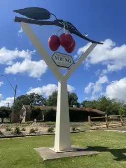 Pioneer cherry grower monument (2023)