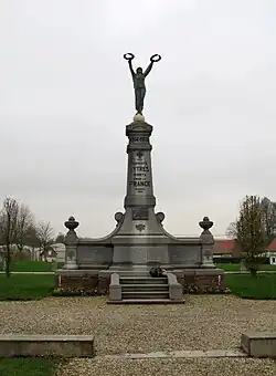 The monument to the dead of Ytres