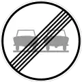 280: End of Overtaking prohibition