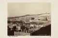 Algiers in 1890: the colonial seafront and the Kasbah in the background.