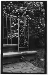Detail of ironwork on the Mansion.