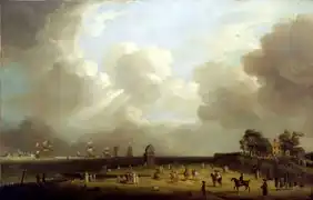 Princess Charlotte Arriving at Harwich by Dominic Serres, 1763