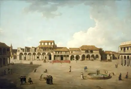 The Piazza at Havana (1762)